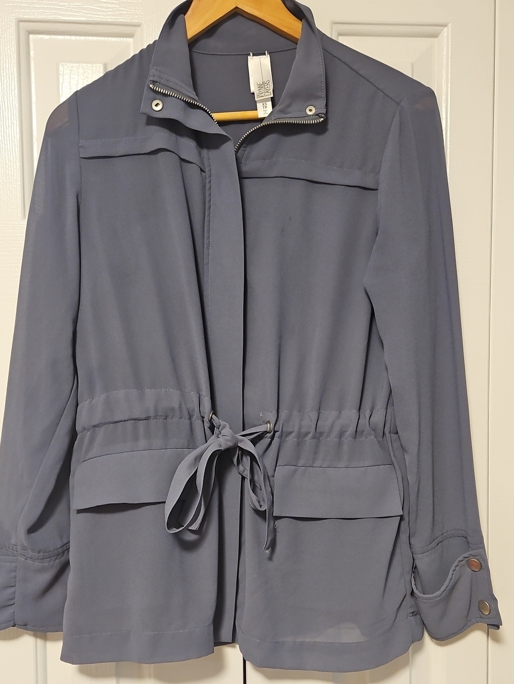Women's Slate Utility Drawstring Jacket